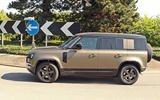 Land Rover Defender V8 - spy shot Land Rover Defender V8 - spy shot