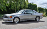 Mercedes-Benz 560 SEC AMG - front Mercedes-Benz 560 SEC AMG - front