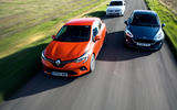 Renault Clio - hero overhead Renault Clio - hero overhead
