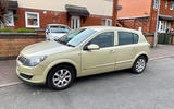 Vauxhall Astra - static side Vauxhall Astra - static side