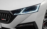 Skoda Octavia vRS 2020 - stationary front Skoda Octavia vRS 2020 - stationary front