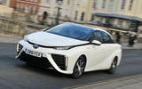 Toyota Mirai driving