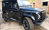 Land Rover Defender Works V8 - stationary side  Land Rover Defender Works V8 - stationary side