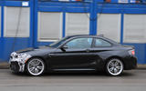 Facelifted BMW M2 side profile