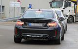 Facelifted BMW M2 tail lights