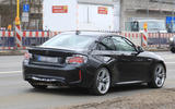 Facelifted BMW M2 side and back