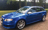 Audi RS4 Avant - stationary side