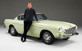 Issigonis trophy winner Hakan Samuelsson - Volvo P1800
