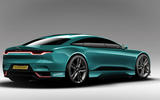 Jaguar XJ render - static rear Jaguar XJ render - static rear