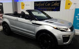 Range Rover Evoque convertible - static front Range Rover Evoque convertible - static front