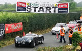 5 Shere Hillclimb 2021 event start line