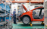 5 toyota corolla being worked on