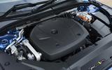 Volvo V90 2017 engine detail Volvo V90 2017 engine detail