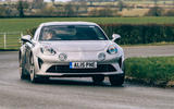 5 writers favourites 2021 SC Alpine A110 Legende GT cornering front