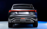 Audi Q4 E-tron - static rear Audi Q4 E-tron - static rear