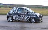 2020 Fiat 500e prototype - side