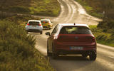 Britain's best affordable drivers car 2020 - group road rear Britain's best affordable drivers car 2020 - group road rear