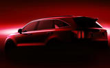 2020 Kia Sorento preivew sketch - rear