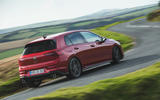 Britain's best affordable drivers car 2020 - VW Golf GTI - cornering rear Britain's best affordable drivers car 2020 - VW Golf GTI - cornering rear