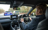 Richard Lane driving Toyota RAV4 Richard Lane driving Toyota RAV4