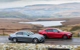 BMW 5 Series vs Mercedes-Benz E-Class vs Jaguar XF - group test