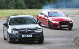BMW 5 Series vs Mercedes-Benz E-Class vs Jaguar XF - group test