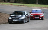 BMW 5 Series vs Mercedes-Benz E-Class vs Jaguar XF - group test