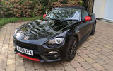 Abarth 124 Spider - static front Abarth 124 Spider - static front