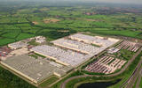 Burnaston factory - aerial view