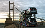 EVs being transported