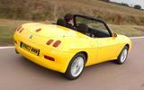 Fiat Barchetta 2003 rear tracking Fiat Barchetta 2003 rear tracking