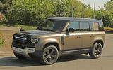 Land Rover Defender V8 - spy shot Land Rover Defender V8 - spy shot