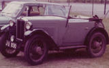 Morris Minor two-seater tourer - static front