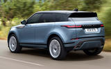 Range Rover Evoque 2019 official reveal - onroad rear