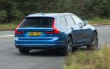 Volvo V90 2017 rear tracking corner Volvo V90 2017 rear tracking corner