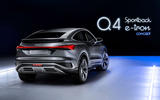 Audi Q4 E-tron - static rear Audi Q4 E-tron - static rear