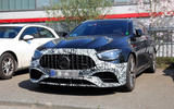 Mercedes-AMG E63 - spy shots