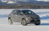 2021 Toyota small SUV prototype - cornering front