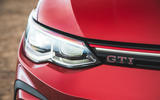 Britain's best affordable drivers car 2020 - VW Golf GTI - headlights Britain's best affordable drivers car 2020 - VW Golf GTI - headlights