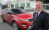 JLR's UK managing director, Jeremy Hicks