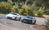 Naturally aspirated group test - Nissan and Mustang cornering