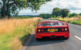 Ferrari F40 - tracking rear Ferrari F40 - tracking rear