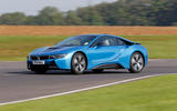 BMW i8 Coupe 2015 - hero side BMW i8 Coupe 2015 - hero side