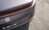 Byton K-Byte saloon concept rear lights