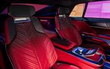 Cadillac Celestiq 2025 interior, rear seats Cadillac Celestiq 2025 interior, rear seats