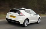 Honda CRZ 2010 rear quarter tracking Honda CRZ 2010 rear quarter tracking