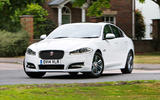 Jaguar XF - tracking front