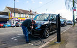 LEVC TX black cab - charging LEVC TX black cab - charging