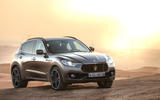 Maserati small SUV render - static front