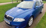 Skoda Octavia 2.0 TFSI vRS Estate - stationary front
